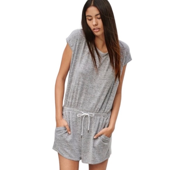 2/$20 Wilfred Free Agatha Romper Lilac - Picture 2 of 10